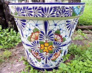 Decorative Talavera Planter