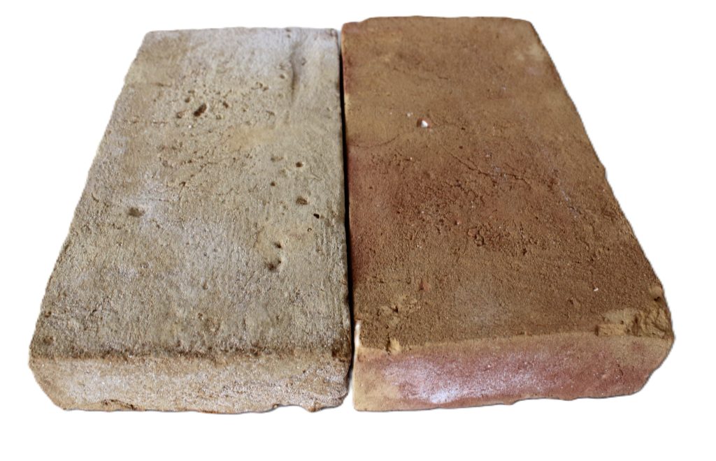 5.5x11x2 Saltillo Paving Brick Natural Raw/Unsealed