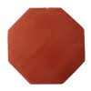 12" & 8" Saltillo Octagon Brick Red Stained - Image 2