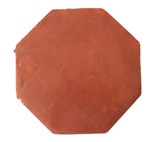 12" & 8" Saltillo Octagon Soft Brown Stained - Image 2