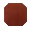 12" & 8" Saltillo Octagon Brick Red Stained - Image 5