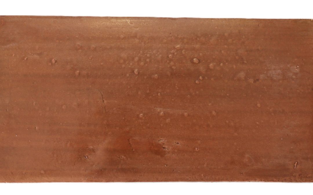 6×12 Saltillo Rectangle Chocolate Stained