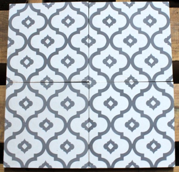 Clearance - 41 Pieces 8X8 Decorative Raw Cement/Encaustic Tile (#18)