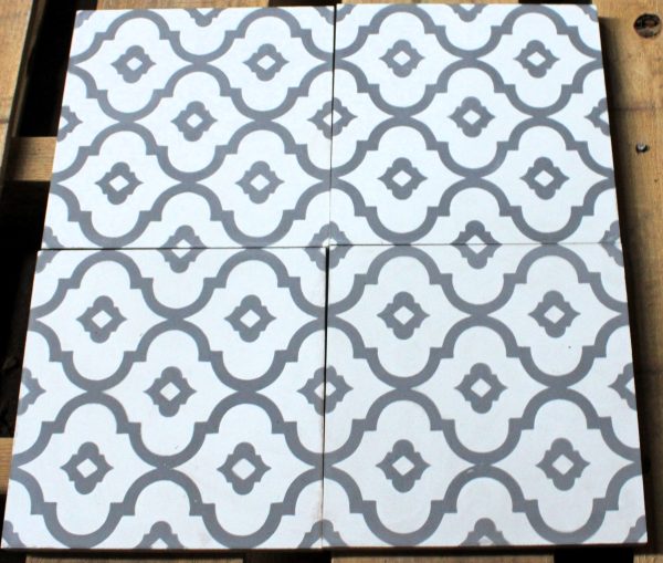 Clearance - 41 Pieces 8X8 Decorative Raw Cement/Encaustic Tile (#18) - Image 2