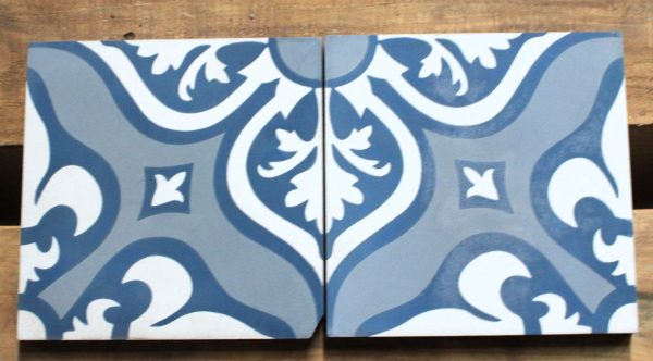 Clearance - 17 Pieces 8X8 Decorative Raw Cement/Encaustic Tile (#19) - Image 3