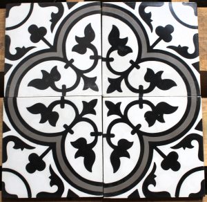 Clearance - 19 Pieces 8X8 Decorative Raw Cement/Encaustic Tile (#21)