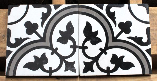 Clearance - 19 Pieces 8X8 Decorative Raw Cement/Encaustic Tile (#21) - Image 2