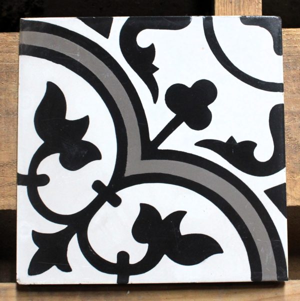 Clearance - 19 Pieces 8X8 Decorative Raw Cement/Encaustic Tile (#21) - Image 3