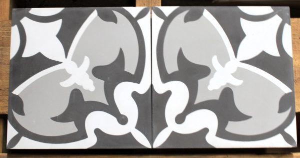 Clearance - 12 Pieces 8X8 Decorative Raw Cement/Encaustic Tile (#23) - Image 2