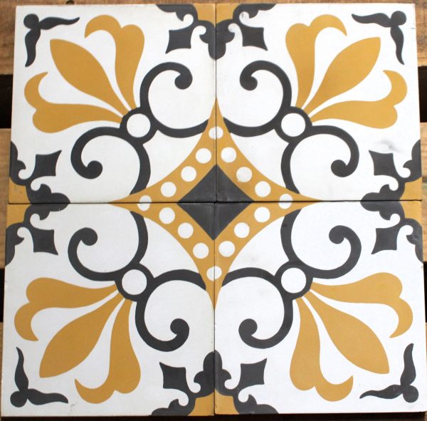Clearance - 39 Pieces 8X8 Decorative Raw Cement/Encaustic Tile (#25)