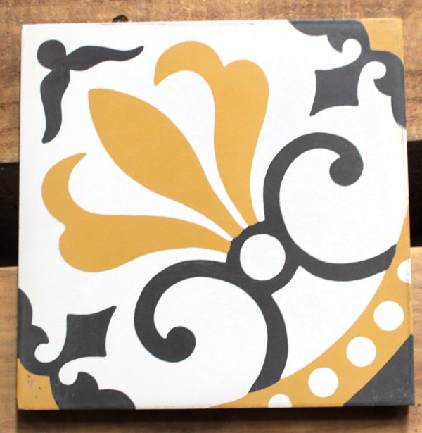 Clearance - 39 Pieces 8X8 Decorative Raw Cement/Encaustic Tile (#25) - Image 3