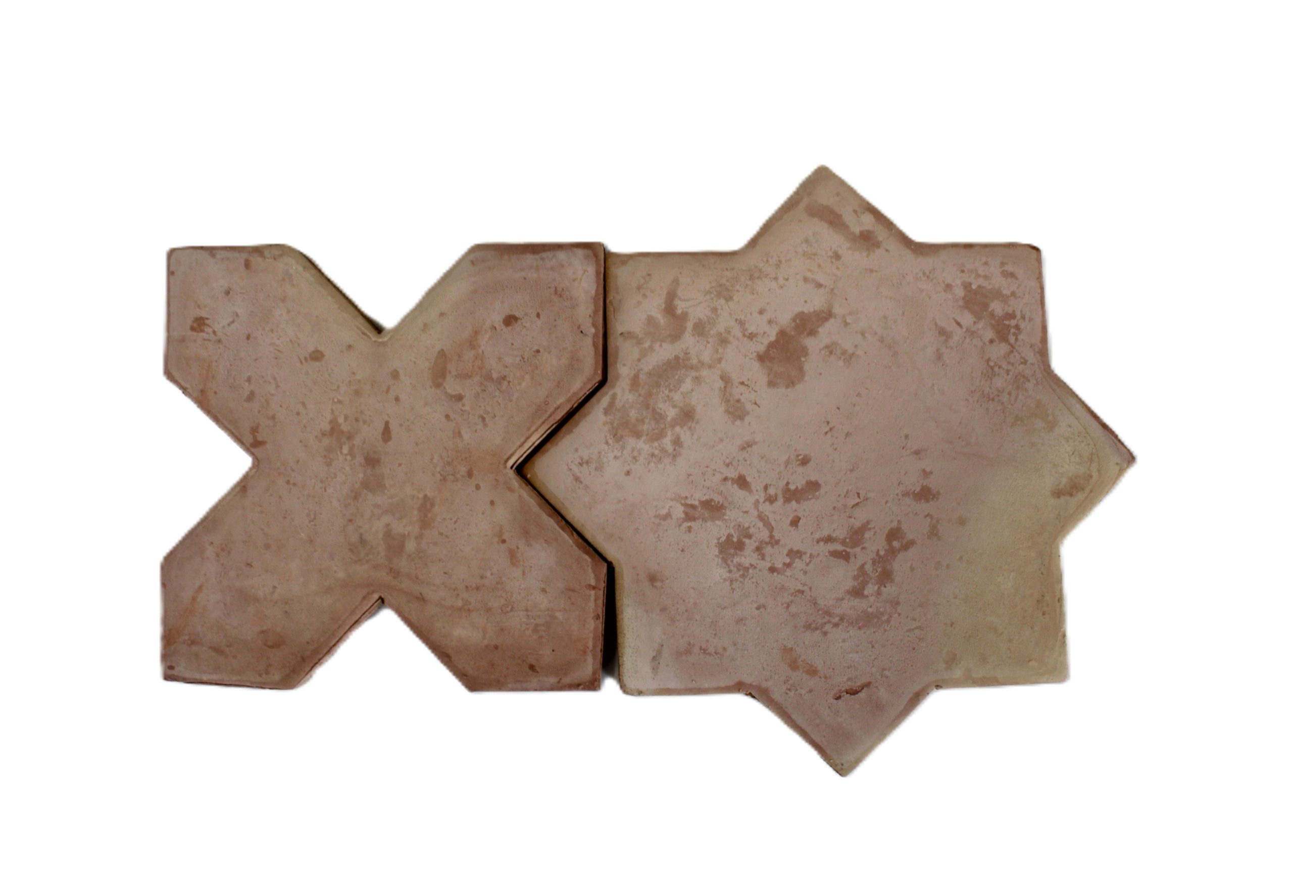 6x6 Saltillo Star Natural Raw/Unsealed - Image 3