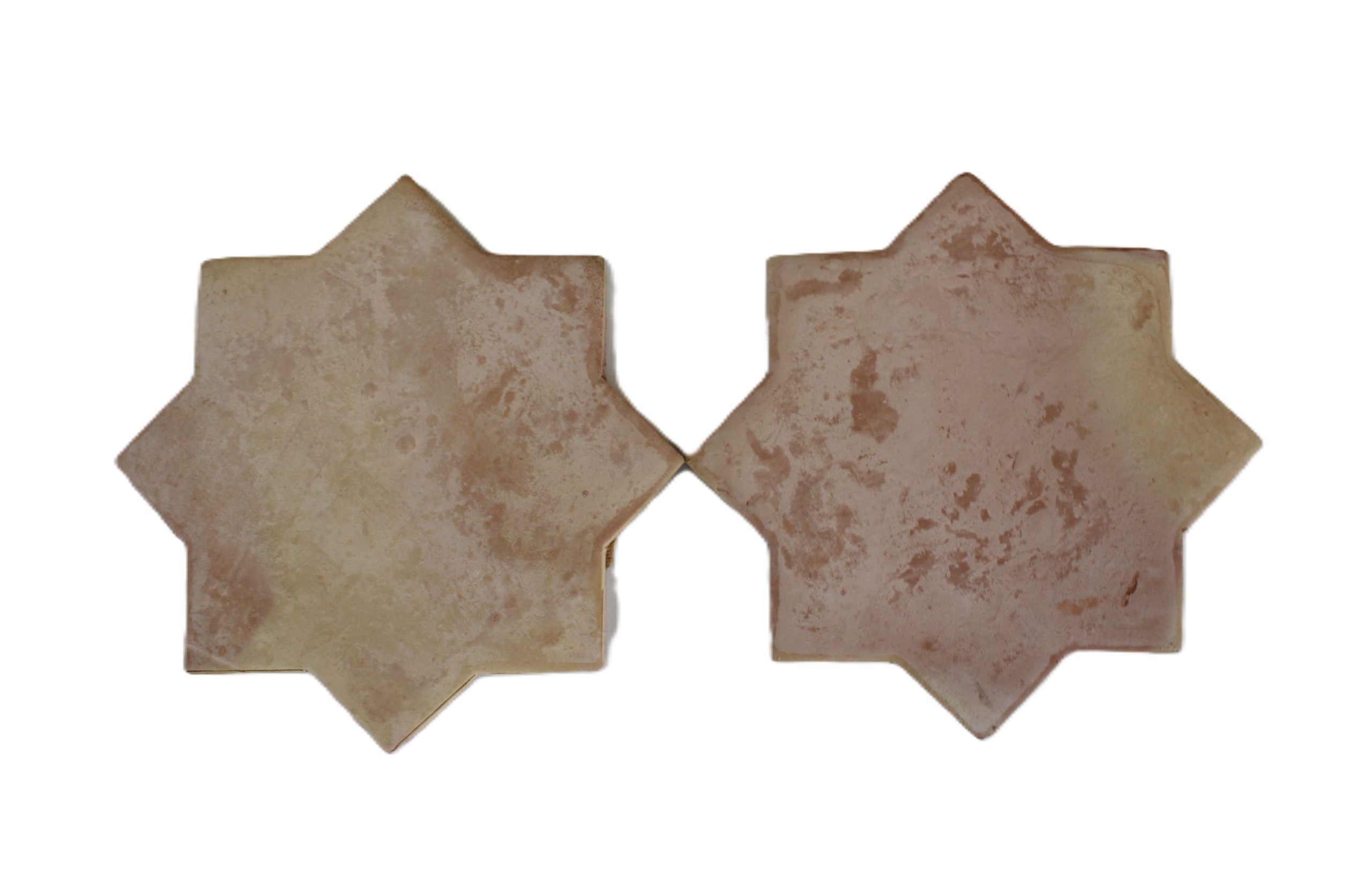 6x6 Saltillo Star Natural Raw/Unsealed